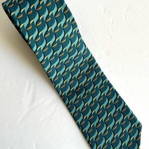 Robert Talbott Best of Class Men Tie Necktie Navy Blue Silk USA